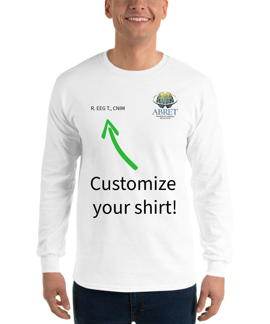Customized Long Sleeve Shirt (add your own text!)